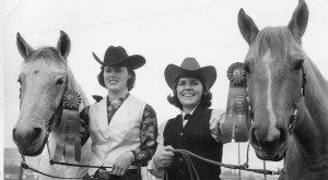Treva wins first place in Western Equitation with Boulder Horse Show Association in 1966