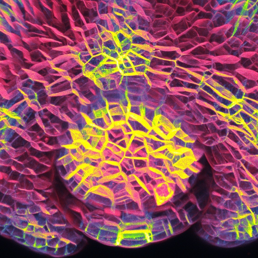 Image of membrane hormone transporter localization in wee baby grass leaves.